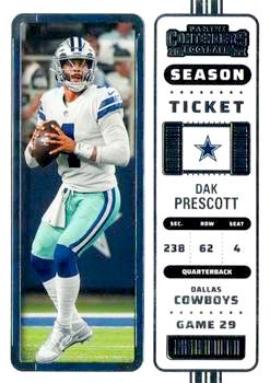 2022 Panini Contenders Football #027 Dak Prescott