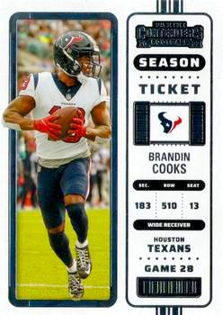 2022 Panini Contenders Football #038 Brandin Cooks