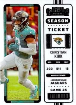 2022 Panini Contenders Football #052 Christian Kirk