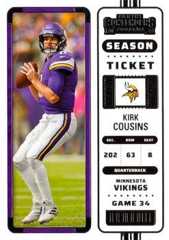 2022 Panini Contenders Football #054 Kirk Cousins