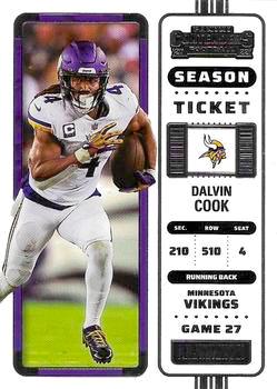 2022 Panini Contenders Football #056 Dalvin Cook