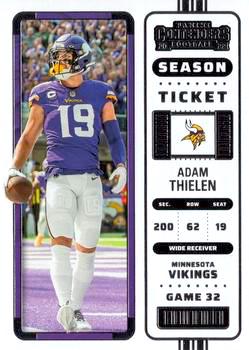 2022 Panini Contenders Football #057 Adam Thielen