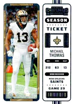 2022 Panini Contenders Football #063 Michael Thomas