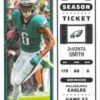 2022 Panini Contenders Football #078 DeVonta Smith