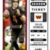 2022 Panini Contenders Football #098 Taylor Heinicke