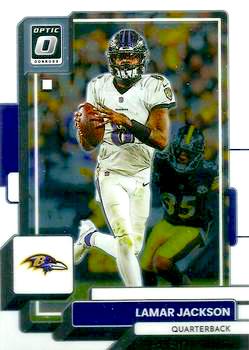 2022 Panini Donruss Optic Football #013 Lamar Jackson