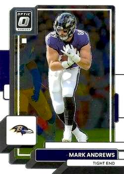 2022 Panini Donruss Optic Football #016 Mark Andrews