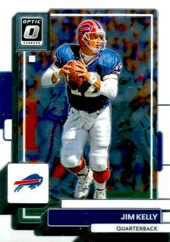 2022 Panini Donruss Optic Football #026 Jim Kelly