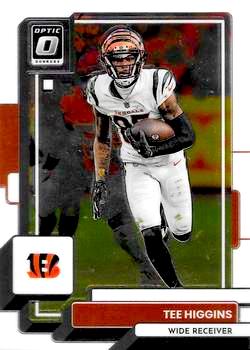 2022 Panini Donruss Optic Football #042 Tee Higgins