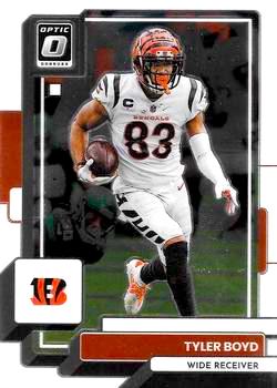 2022 Panini Donruss Optic Football #043 Tyler Boyd