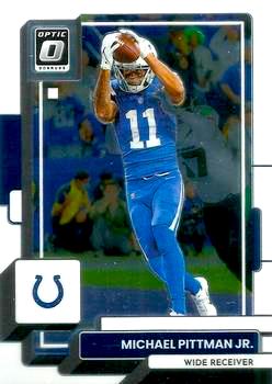 2022 Panini Donruss Optic Football #084 Michael Pittman Jr