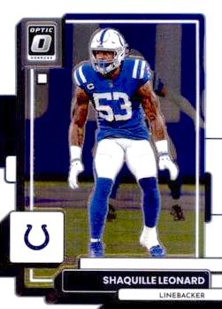 2022 Panini Donruss Optic Football #085 Shaquille Leonard