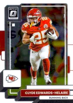 2022 Panini Donruss Optic Football #095 Clyde Edwards-Helaire