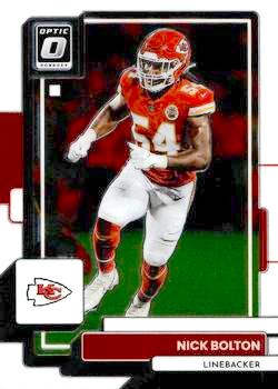 2022 Panini Donruss Optic Football #098 Nick Bolton