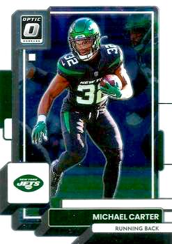 2022 Panini Donruss Optic Football #152 Michael Carter