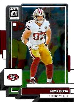 2022 Panini Donruss Optic Football #175 Nick Bosa