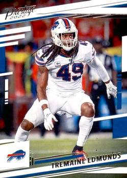 2022 Panini Prestige Football #033 Tremaine Edmunds