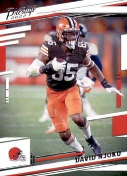 2022 Panini Prestige Football #067 David Njoku