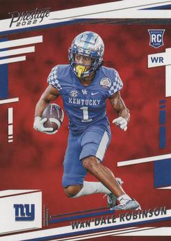 2022 Panini Prestige Football #368 Wan'Dale Robinson