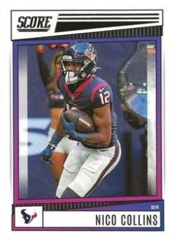 2022 Panini Score Football #002 Nico Collins