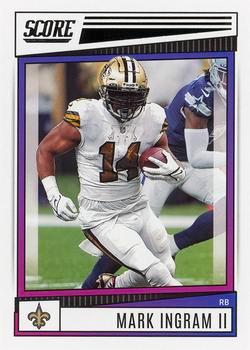 2022 Panini Score Football #059 Mark Ingram