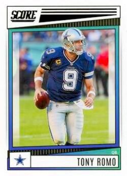 2022 Panini Score Football #229 Tony Romo