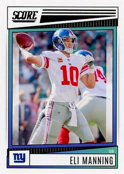 2022 Panini Score Football #240 Eli Manning