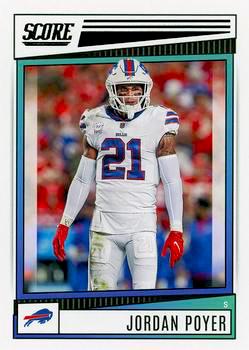 2022 Panini Score Football #268 Jordan Poyer