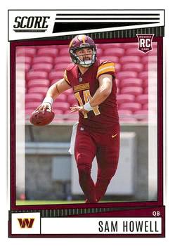 2022 Panini Score Football #304 Sam Howell