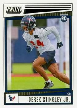 2022 Panini Score Football #324 Derek Stingley Jr