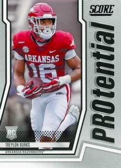 2022 Panini Score Football #P-TB PROtential Treylon Burks