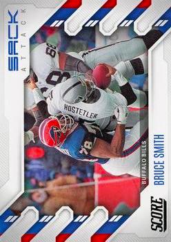 2022 Panini Score Football #SA-BS Sack Attack Bruce Smith