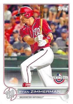 2022 Topps Opening Day #034 Ryan Zimmerman