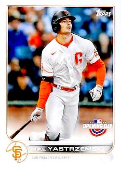 2022 Topps Opening Day #086 Mike Yastrzemski