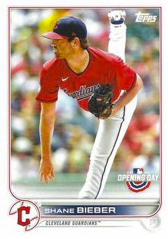 2022 Topps Opening Day #164 Shane Bieber