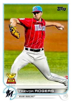 2022 Topps Baseball Series 1 #024 Trevor Rogers