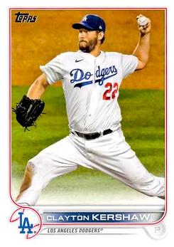 2022 Topps Baseball Series 1 #041 Clayton Kershaw