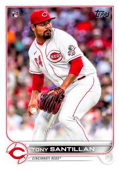 2022 Topps Baseball Series 1 #111 Tony Santillan