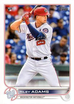 2022 Topps Baseball Series 1 #158 Riley Adams