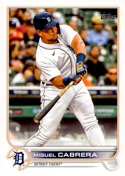 2022 Topps Baseball Series 1 #194 Miguel Cabrera