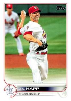 2022 Topps Baseball Series 2 #334 JA Happ