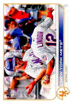 2022 Topps Baseball Series 2 #341 New York Mets Team Card