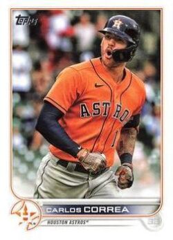 2022 Topps Baseball Series 2 #405 Carlos Correa