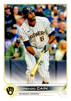 2022 Topps Baseball Series 2 #442 Lorenzo Cain