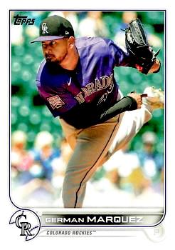 2022 Topps Baseball Series 2 #498 German Marquez