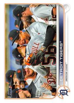 2022 Topps Baseball Series 2 #640 Detroit Tigers Team Card