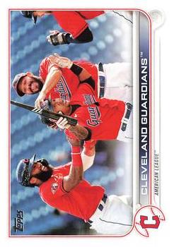 2022 Topps Baseball Series 2 #643 Cleveland Guardians Team Card