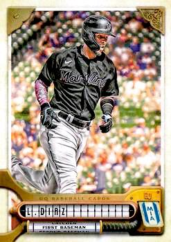 2022 Topps Gypsy Queen Baseball #002 Lewin Diaz