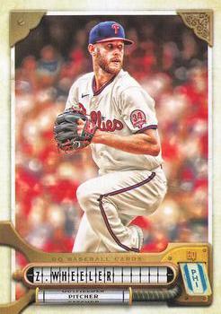 2022 Topps Gypsy Queen Baseball #289 Zack Wheeler