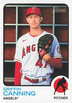 2022 Topps Heritage Baseball High Number #516 Griffin Canning